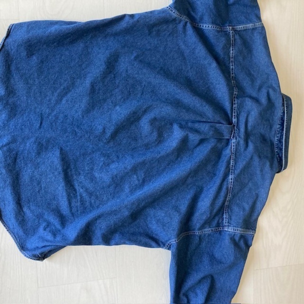 Vintage Chaps Ralph Lauren Denim Long Sleeve Shirt XXL 27.5 x 30 - Picture 4 of 11